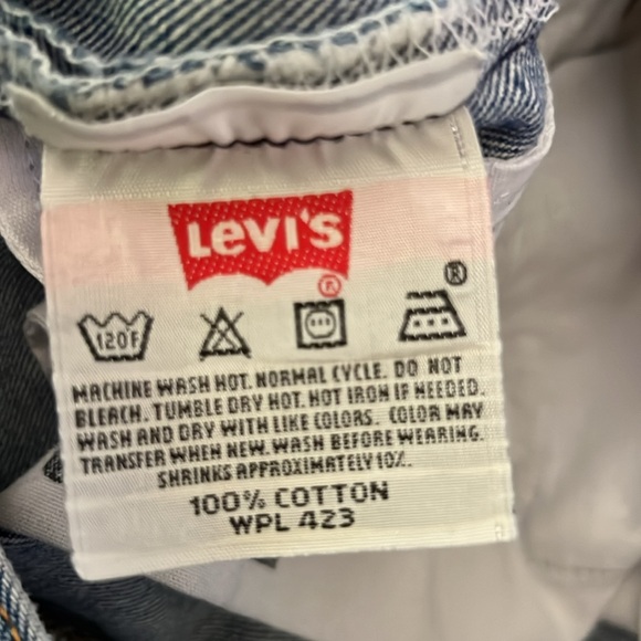 Vintage 2005 Levi’s 501 XX Shrink to Fit Straight Leg Jeans Mexico Tag 36 X 34 - Picture 8 of 11